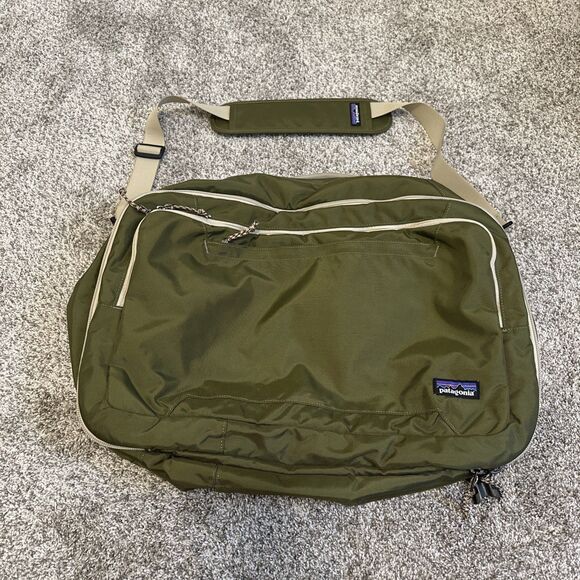 Patagonia Headway MLC 45L Olive Green Backpack Messenger Shoulder Bag Gently Use - Picture 1 of 11